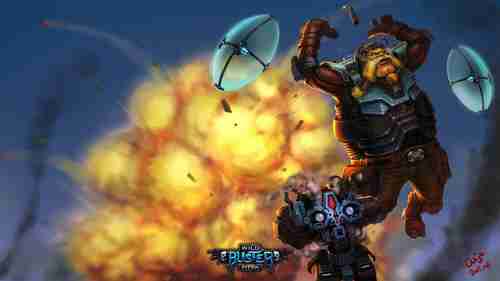 《英雄联盟》手游发新英雄预告图，提莫或即将登场！